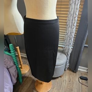 Elegant Good American Black Scuba Pencil Skirt